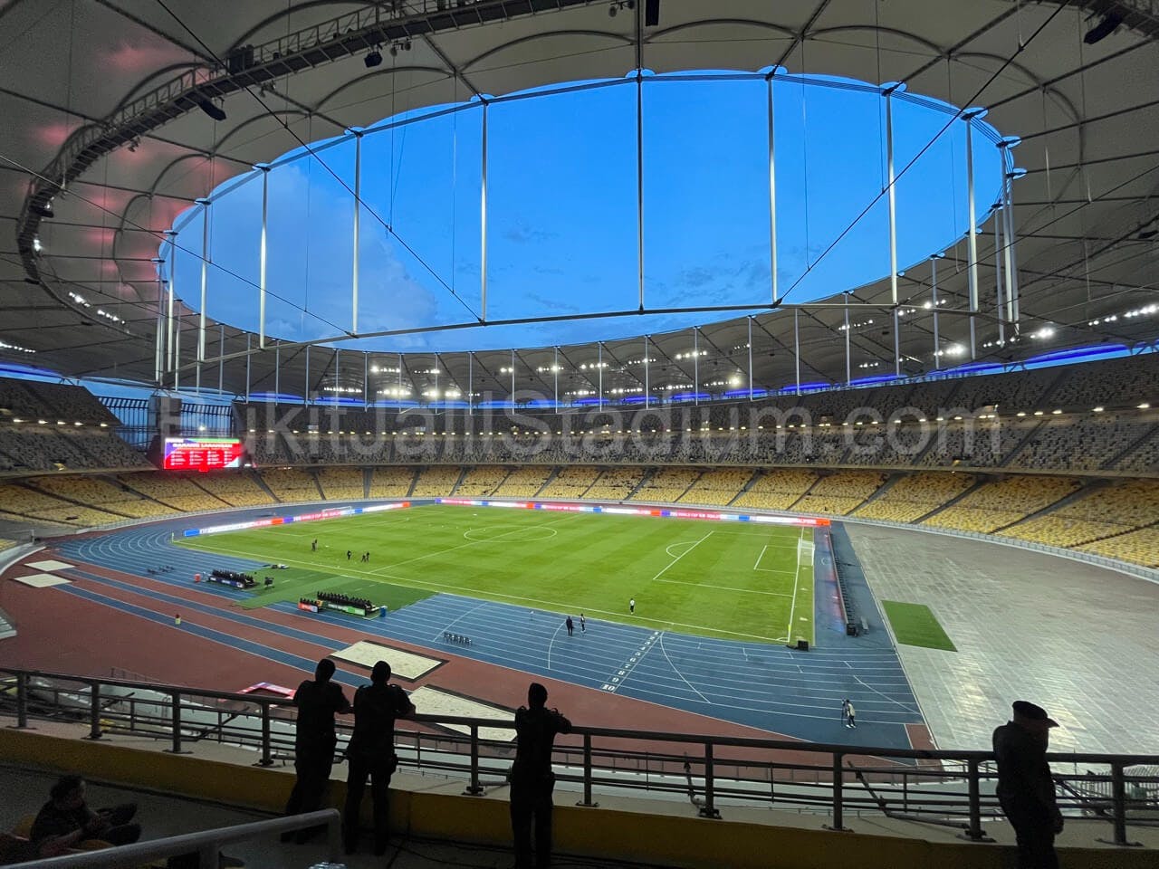 0.5x View of Bukit Jalil field from section 226 of Stadium Bukit Jalil.