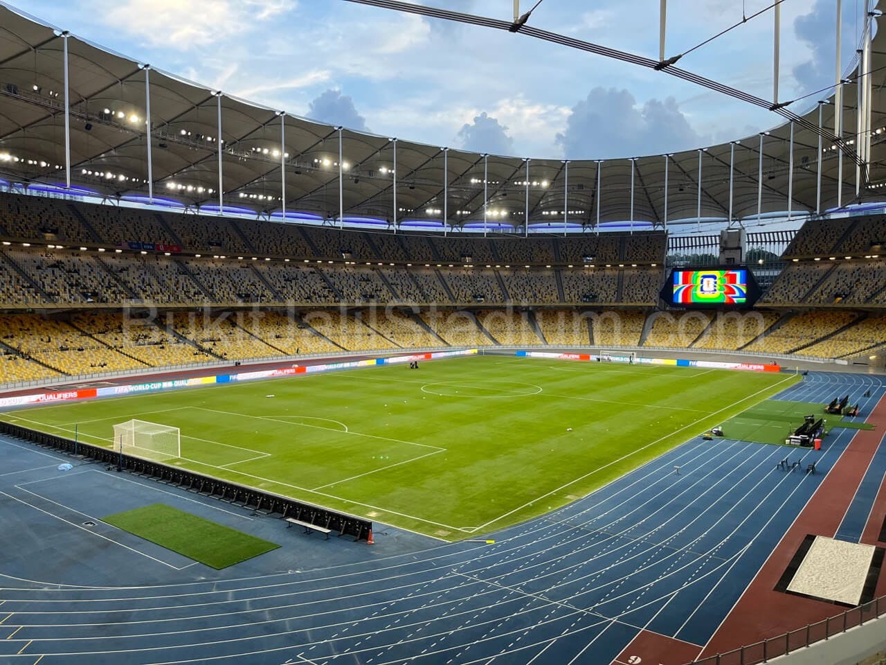 1x View of Bukit Jalil field from section 234 of Stadium Bukit Jalil.