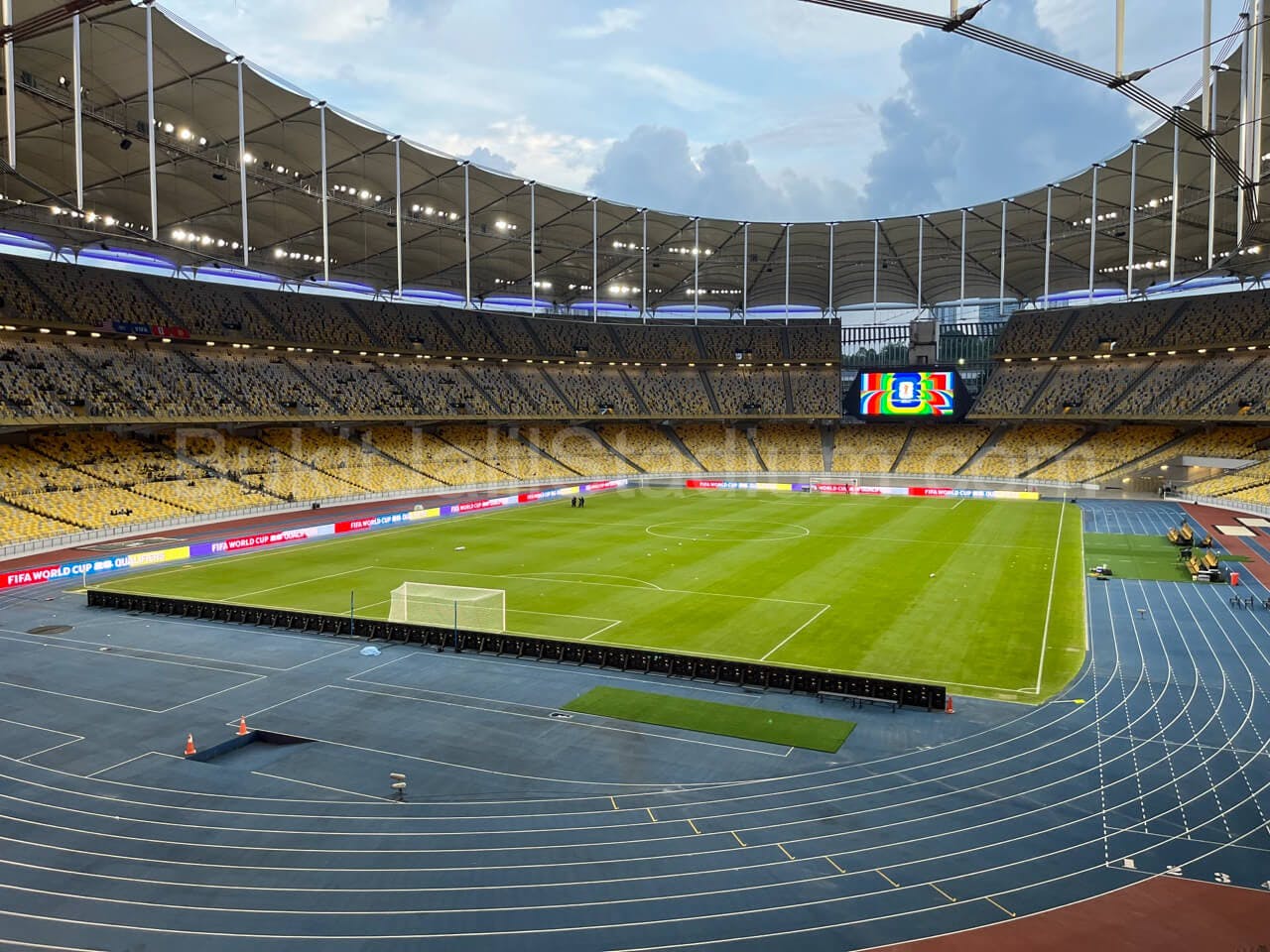 1x View of Bukit Jalil field from section 202 of Stadium Bukit Jalil.