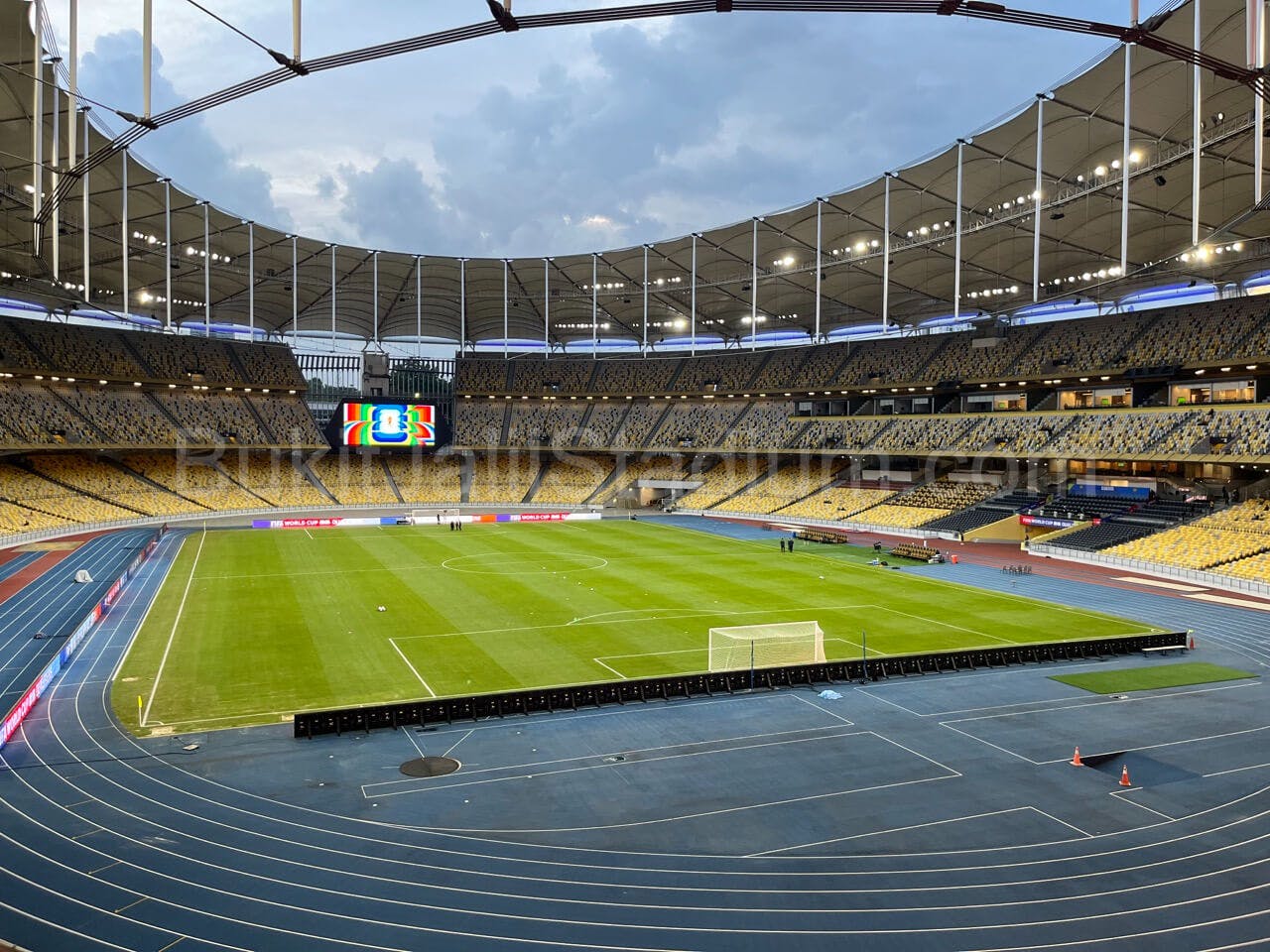 1x View of Bukit Jalil field from section 205 of Stadium Bukit Jalil.