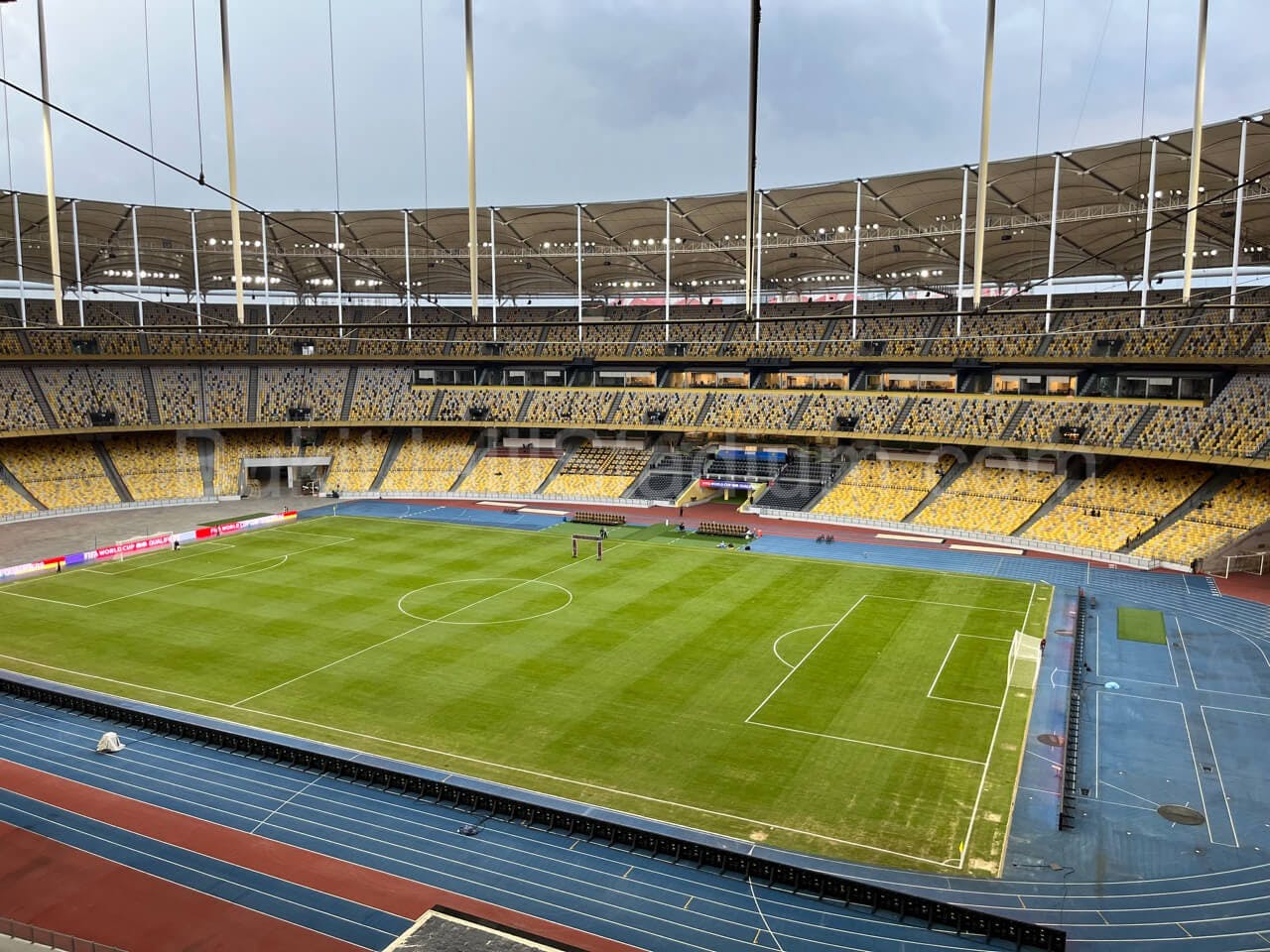 1x View of Bukit Jalil field from section 311 of Stadium Bukit Jalil.