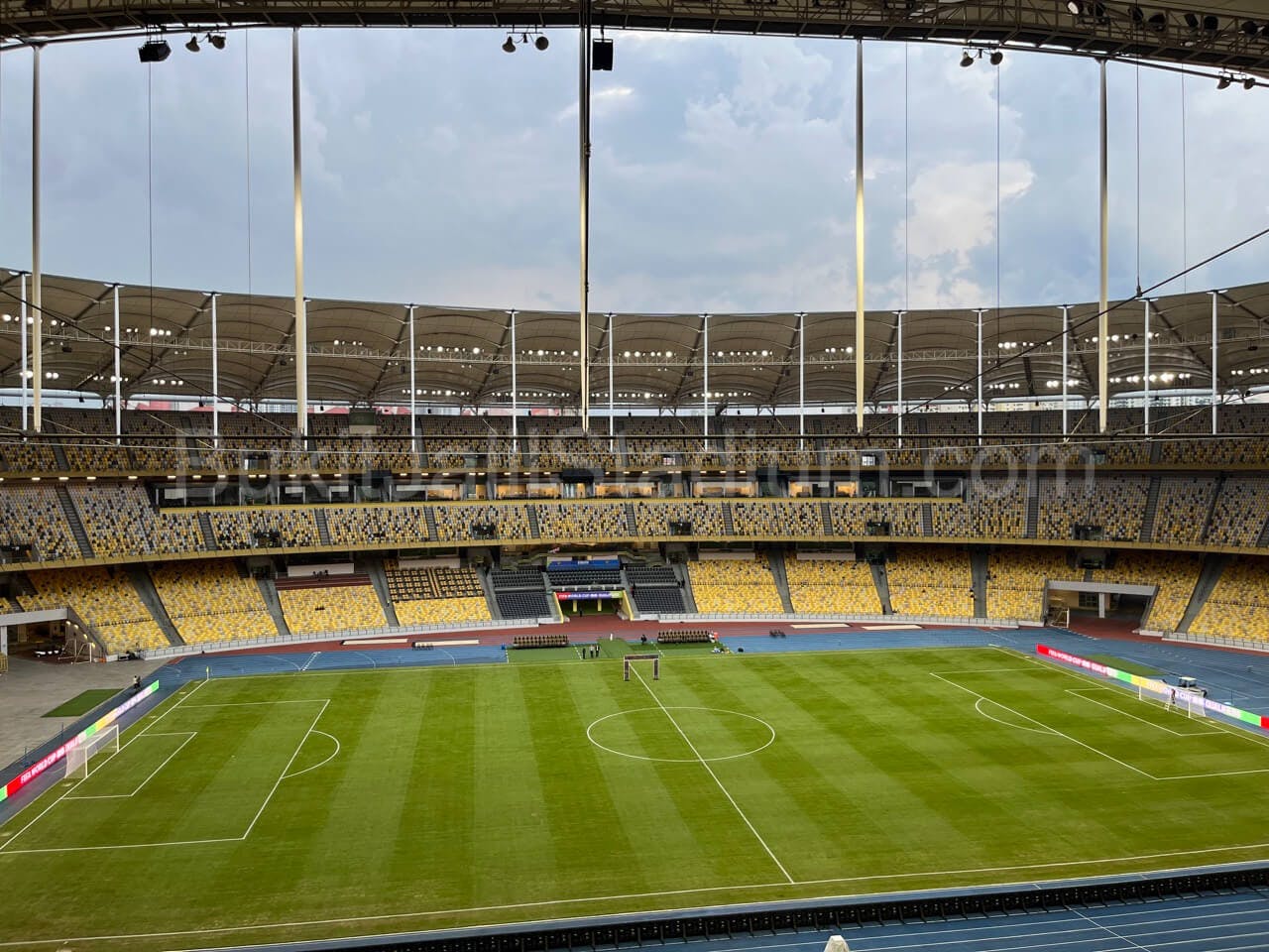 1x View of Bukit Jalil field from section 315 of Stadium Bukit Jalil.
