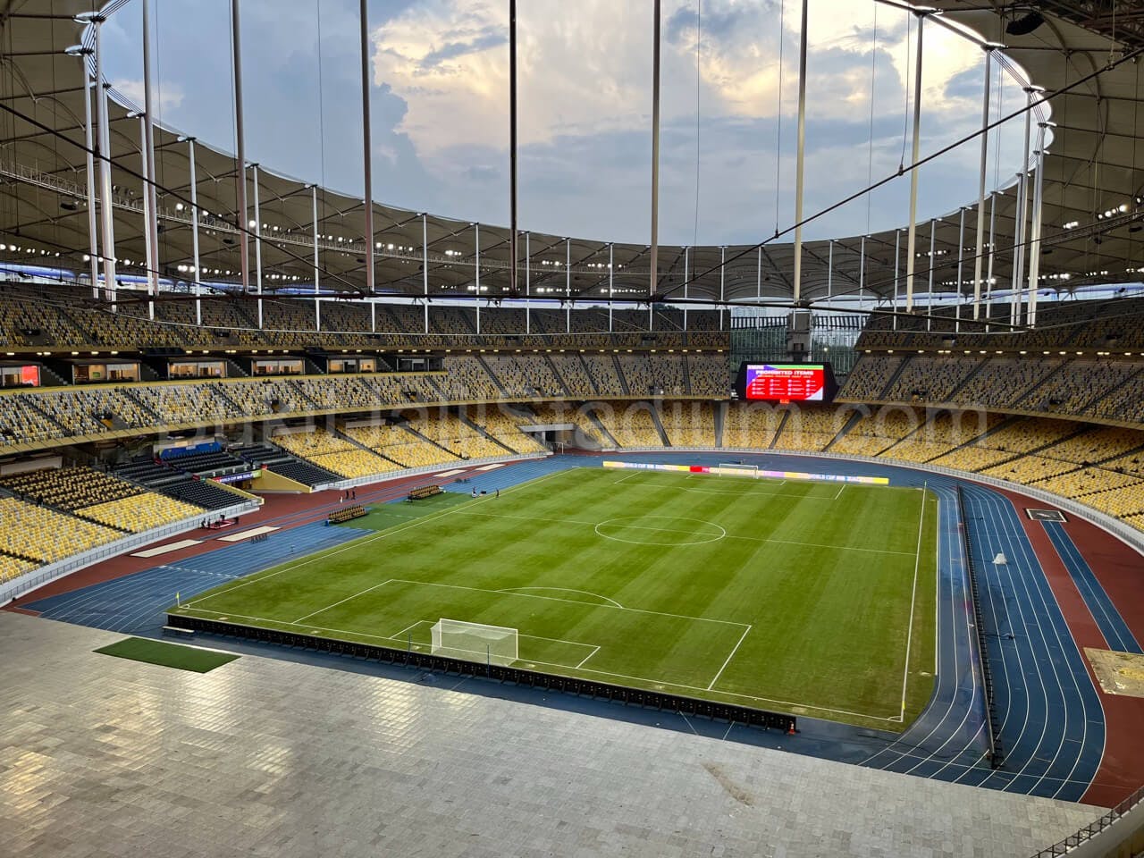 1x View of Bukit Jalil field from section 321 of Stadium Bukit Jalil.