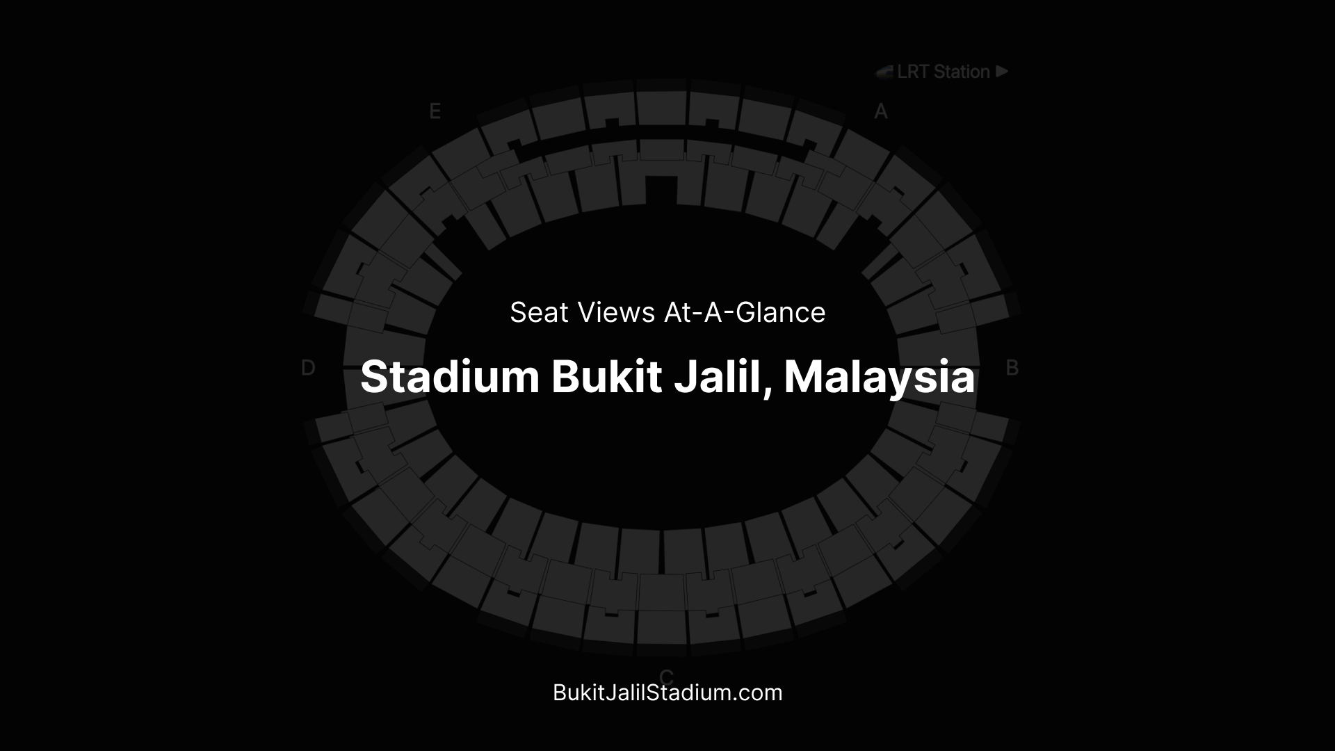 Stadium Bukit Jalil Seating View 